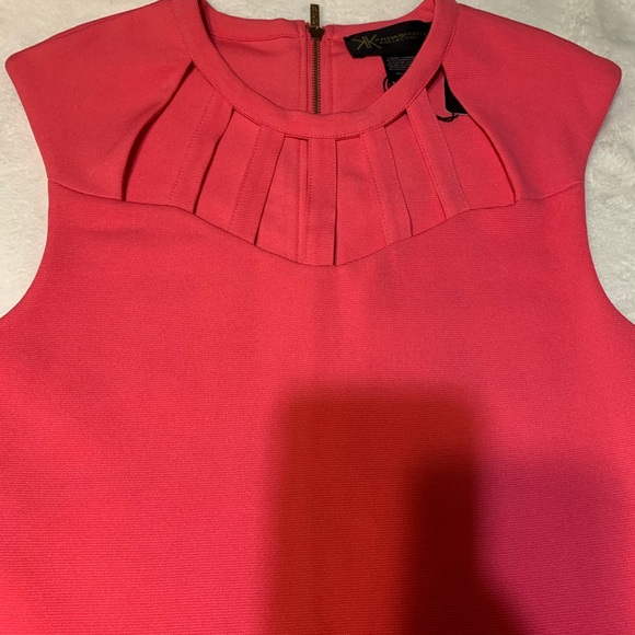 Pink Cut Out Neck Dress Size L Kardashian Kollection New with tags - Picture 2 of 10